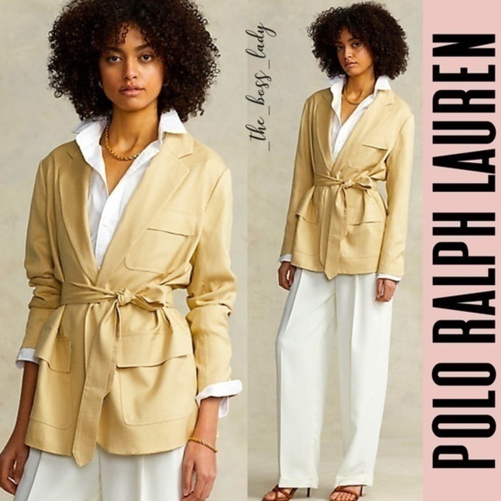 Polo by Ralph Lauren Tan Blazer